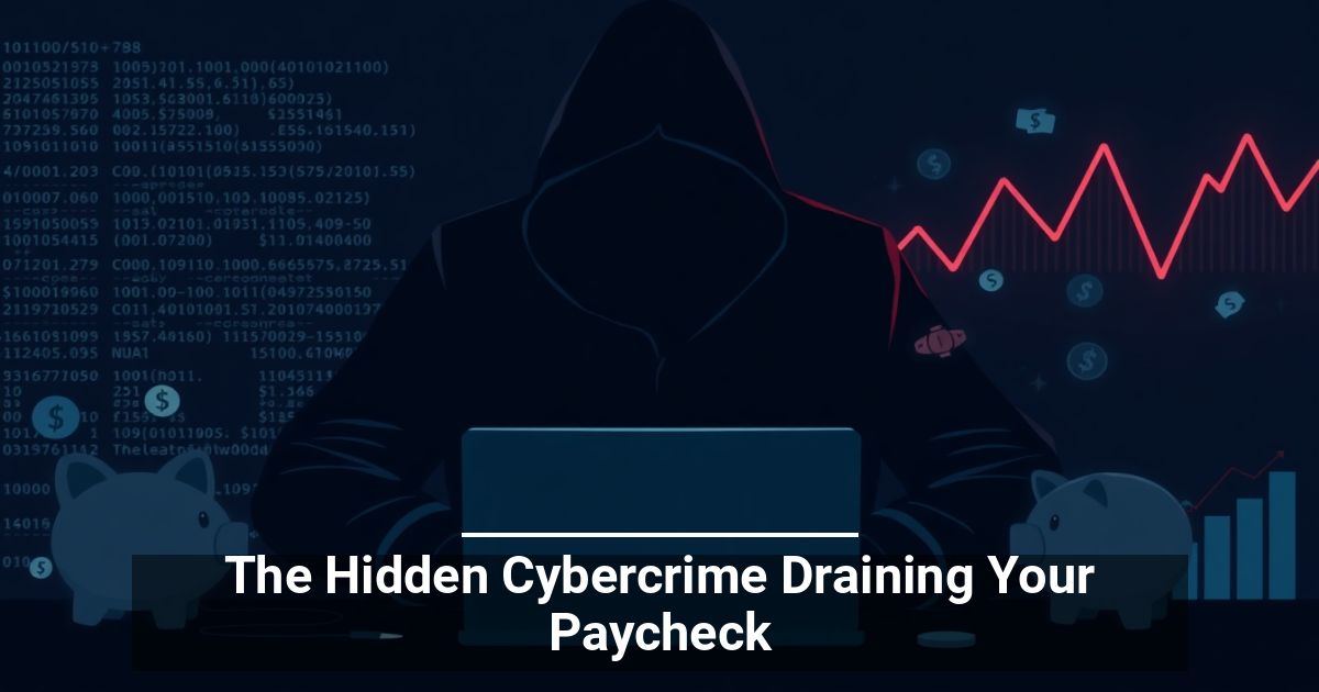 The Hidden Cybercrime Draining Your Paycheck